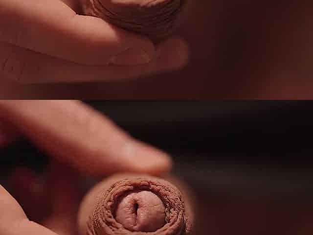 Foreskin Bizarre Close Up [4K]