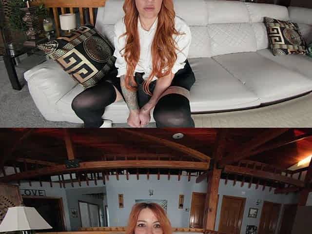 Tutor's Reward: Redhead MILF's VR Jerk off Instructions