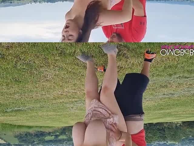 Horny Bbw Crazy Outdoor Sex Video