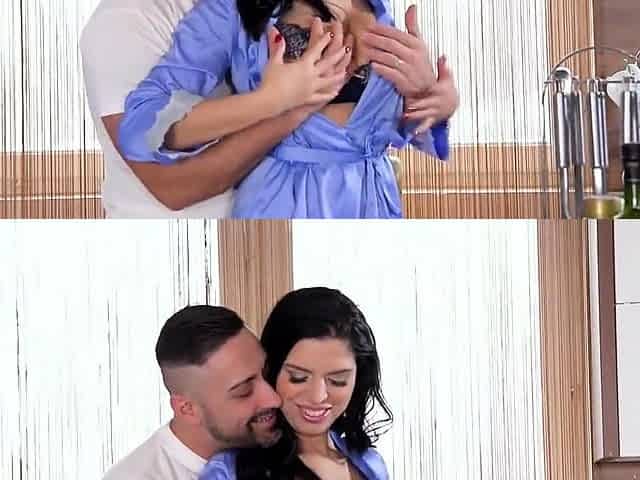 Morning cock ride with busty doll Kira Queen