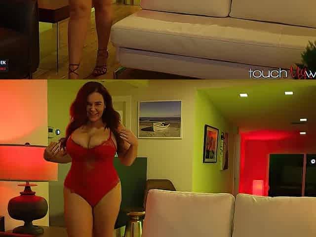 Surprised My Breasty Wife Natasha Valuable With a BBC For Her Butt This Christmas - TouchMyWife