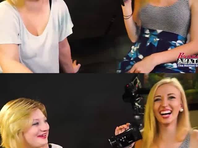 Breasty Angel Faiths Hope And Concupiscent Coed Olyssia Drink Cum!