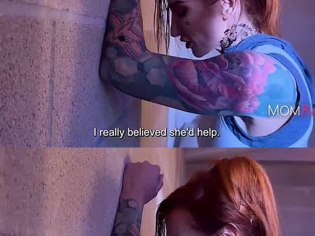 In A Dystopia, Redhead mother I'd like to fuck Scissors Her Lover