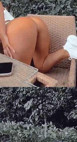 Nice amateur girl ass exposed wearing panties