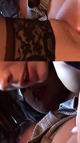 Horny Girls Smoke and Play with Toys in Hot Lesbian Orgy