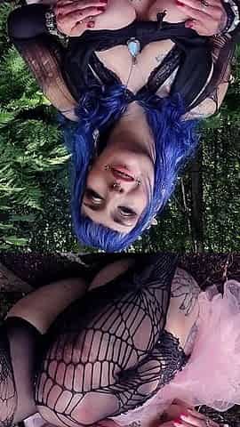 Cute Fairy Dirty Feet, Piss and Rubs and Slaps Pussy