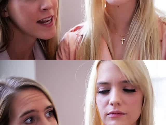 Cadence Lux and Kenna James fuck a Daddy