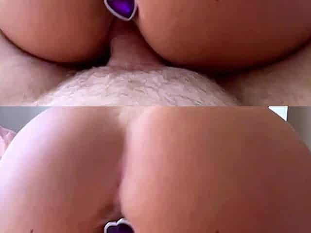 She wanted it in her mouth right after her ass
