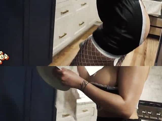 Gave My Maid the Huge Tip This babe's Ever Had
