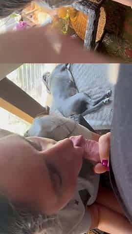 Snuck the Neighbor Over, Love the Cum