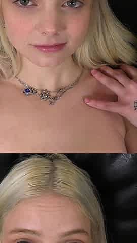Innocent Looking Blonde Gets a Reality Check