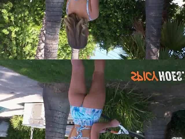 Blond mother I'd like to fuck Drilled Outdoor by Her Ebony Boyfriend - Paige Owens