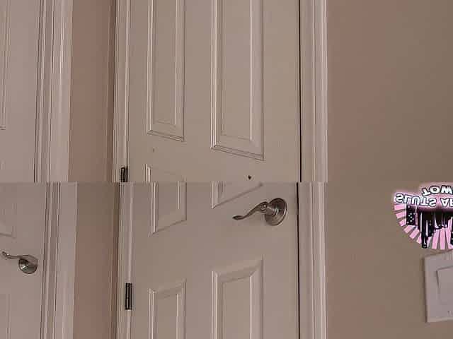 Pornstar Nikki Zee catches roommate stroking to her episodes