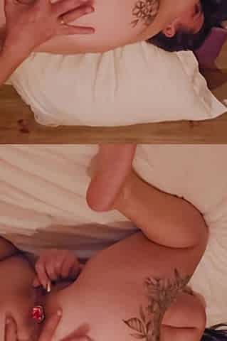 Intense Anal with Tourist Makes Me Squirt and Wet the Bed