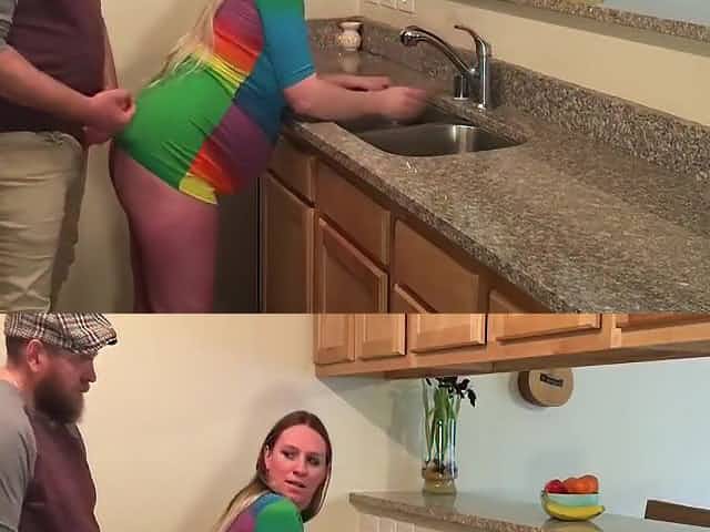Anal Surprise For Pregnant Milf In Kitchen Step Mother And Son Taboo - Bunnieandthedude