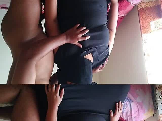 Desi Muslim Fucked by Stepson When She Was Alone in Bed