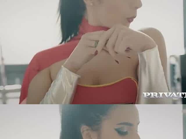 Incredible Adult Clip Brunette Craziest Pretty One