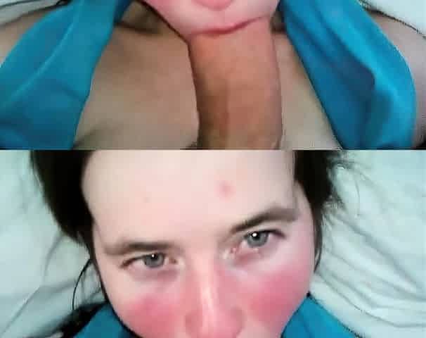 Russian Brunette Amateur Blowjob