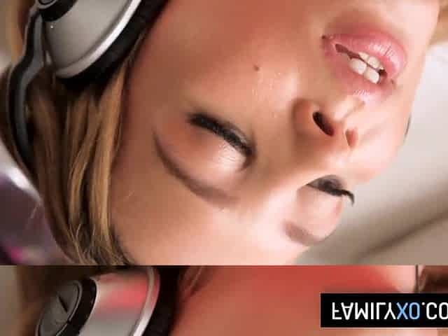 Stepfather spoils wife and his teen stepdaughter by screwing 'em the one and the other