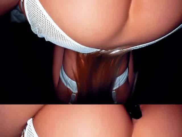 POV I Couldn't Pull Out - Big Booty Reverse Cowgirl Close-up Creampie