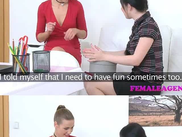 FemaleAgent Agents get slutty testing recent toys