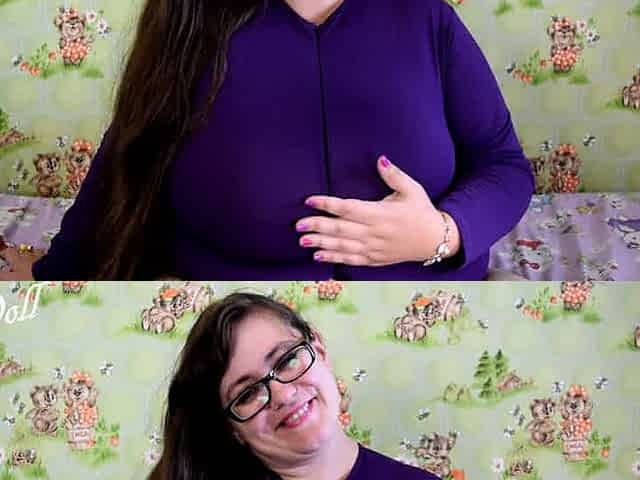NinaDoll BBW with HUGE tits degradin your flat gf