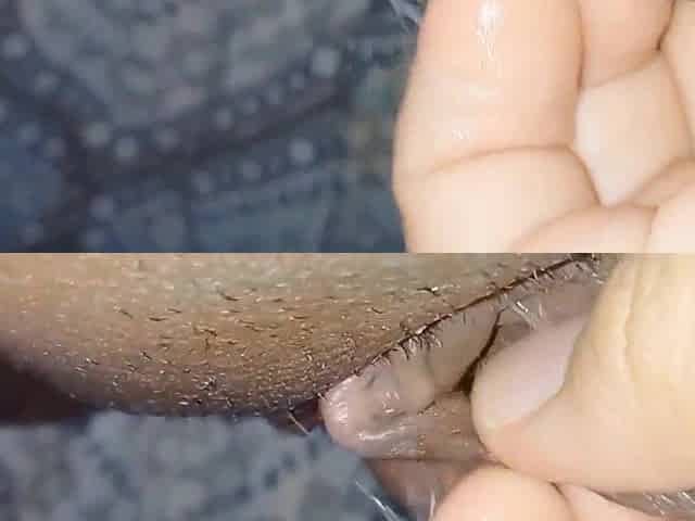 Large vagina and large clitoris moist
