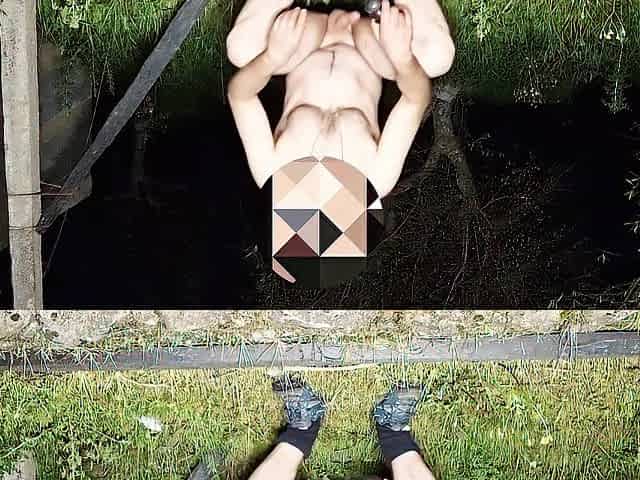 WALKING UNDRESSED THROUGHOUT THE WOODS AND MASTURBATING!