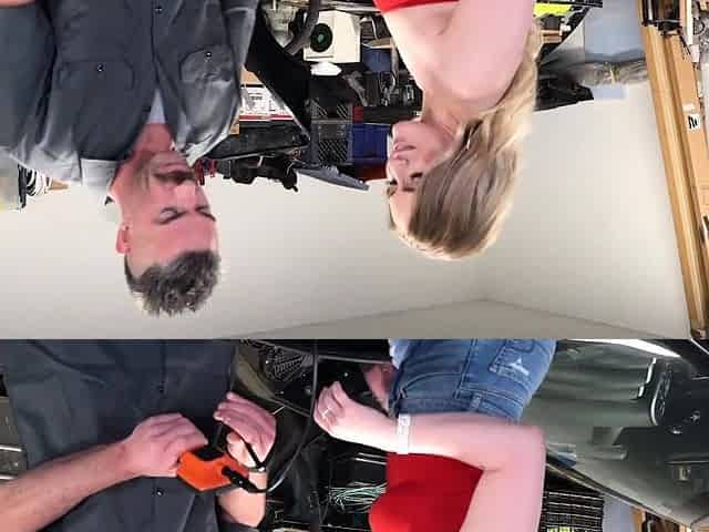 Trickery - Dirty Mechanic Tricks Kenzie Madison Into Sex