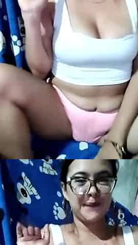 Girl with Big Tits Masturbated on Camera by All
