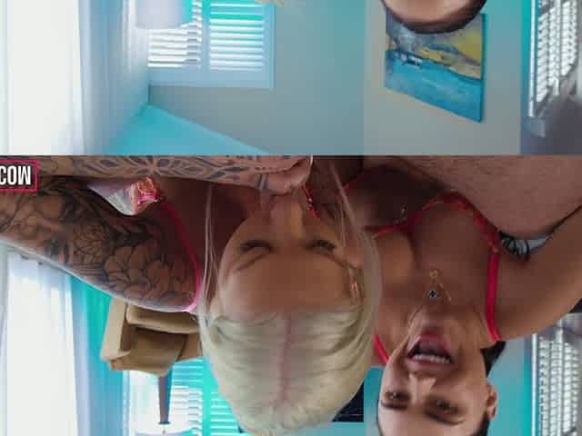 Katija Cortez & Olive May POV Threesome