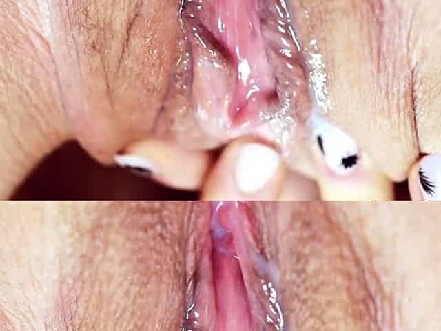 Taste my juices - a solo teen squirts just for you!