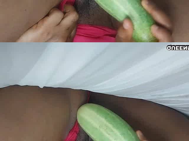 After masturbating, my spouse used the cucumber for breakfast