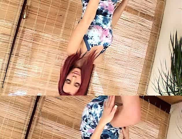Teen Girl Solo Masturbation and Striptease 27