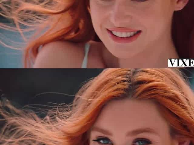 Redhead Beauty Lacy Lennon Fucks and Facesits Mick Blue By The Pool