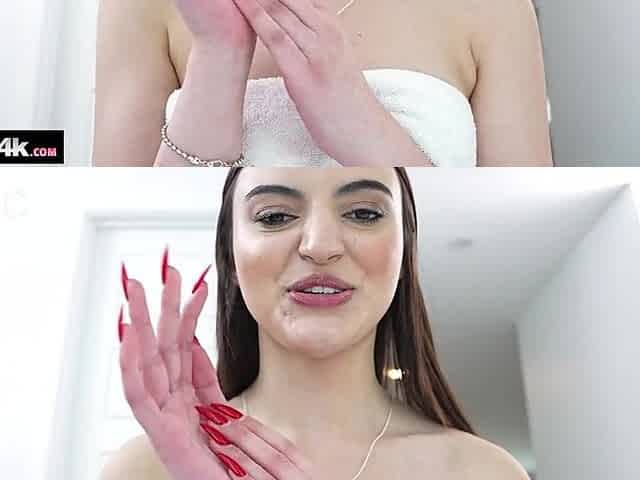 Cum Floozy Has Her Fantasies Come With A Spitroast - Julia James