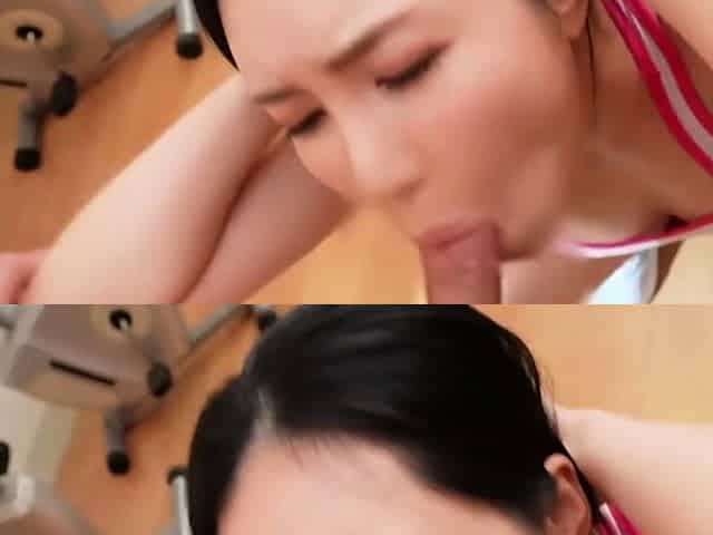 Japanese Fit MILF At The Gym In Australia (Decensored)