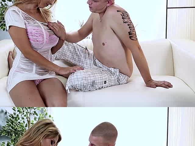 Big and busty tit pornstar