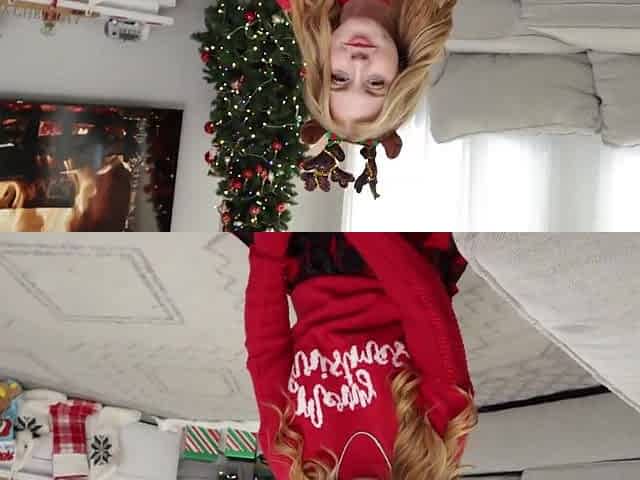 Blonde Stepsister Surprise Turns Into POV Blowjob and Rough Doggystyle