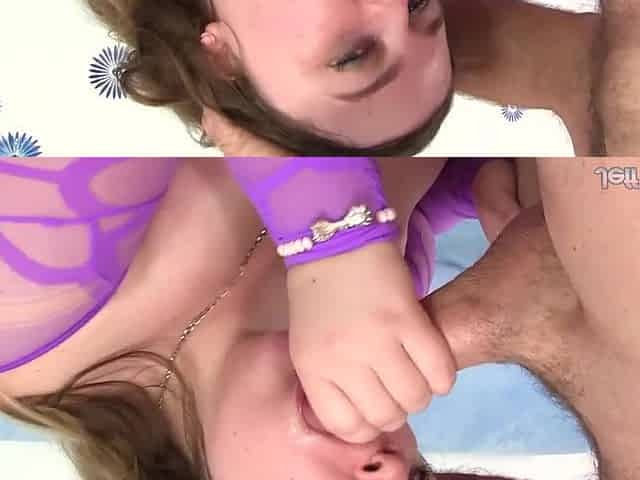 Thick Chick Sapphire Rose Has Her Plump Vagina Filled