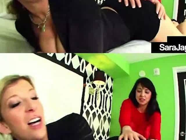 Hot Hotel Slut Sara Jay Sixty Nines with Guest Karen Kougar