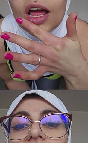 Showing You Every Inch of My Body Till You Cum in My Face Mia Niqab