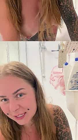Solo Shower Masturbation