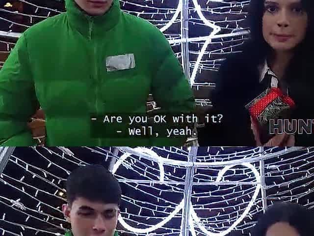 HUNT4K. Her fantasy gift was to put her twat