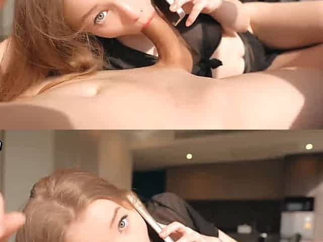 Cheating wife talks sloppy to hubby while getting humped by paramour in super-steamy hardcore porn.