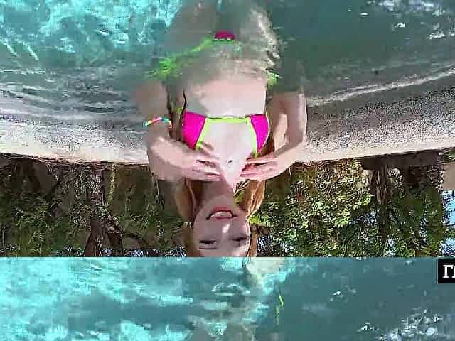 Redhead Cum Wench Gets Her Snatch Turned Into A Sprinkler