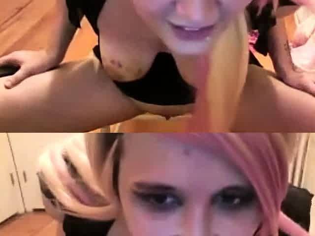 Pain Slut Spanking Herself Hard on Webcam