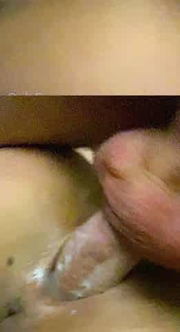 Amateur creampie during pov practice