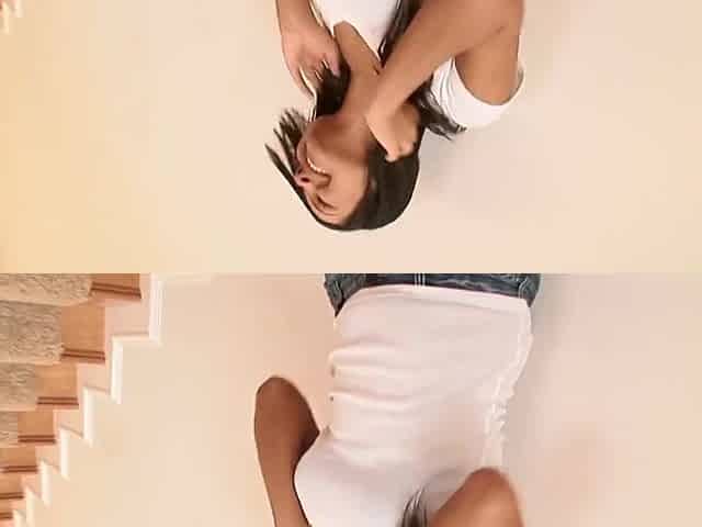 A Slut With Brown Hair Gets Her - Samira Kiss