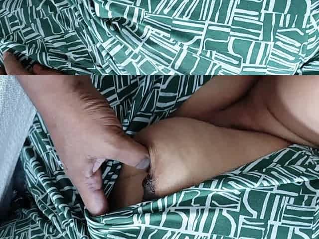 Morjenabb_my Beautiful Wife Was Lying Down, I Woke Her up and Fucked Her Vagina with My Finger